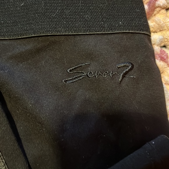 Faux leather black leggings size 26 - Picture 5 of 7